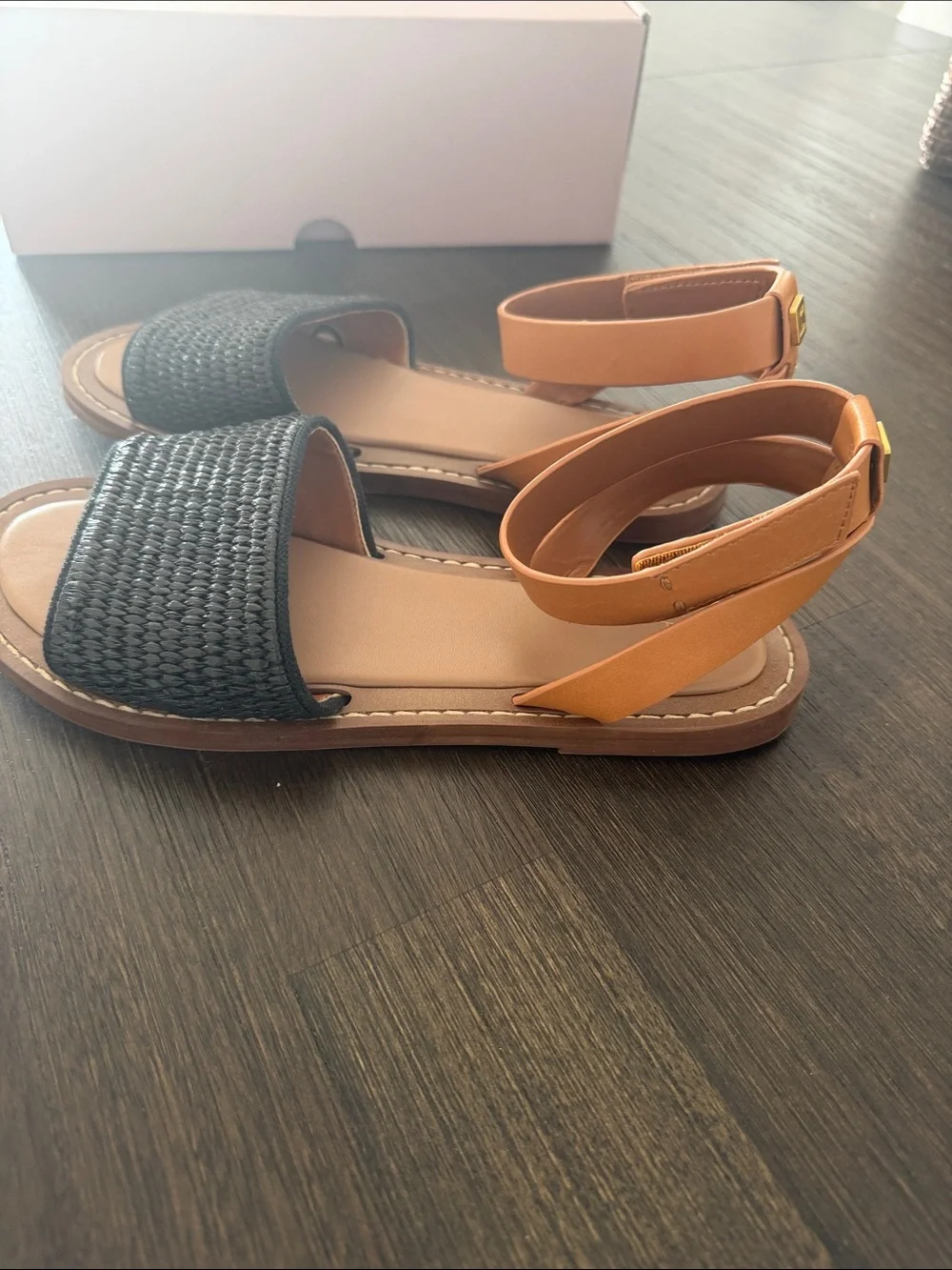 TWO PAIR - SARTO By Franco Sarto Rosa - Flat Sandals